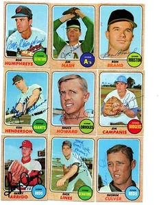 Autographed 1968 Topps Ron Brand #317 Astros - Bild 1 von 1