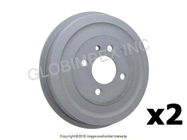 Tambor de freno BMW 318i (1984-1985) (228,5 mm) TRASERO IZQUIERDO y DERECHO ZIMMERMANN  Foto 1 de 1