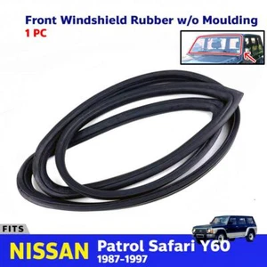 Windshield Rubber Seal Weatherstrip Front Fits Nissan Patrol SAFARI Y60 1987-97 - Picture 1 of 2
