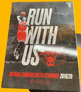 Official Chicago Bulls 2019/20 Yearbook "Run With Us" NBA Collectible Book - Picture 1 of 9