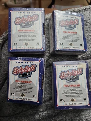 1991 Upper Deck Baseball Final Edition Set FACTORY SEALED UNOPENED - Image 1 of 3