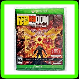 โ๏ธ Doom ETERNAL DELUXE EDITION XBox One Microsoft Series X ๐ BRAND NEW โ
SEALED - Picture 1 of 9