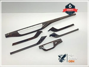 2017 - 2019 AUDI Q7 4M DASH / CENTER CONSOLE / DOORS INTERIOR WOOD TRIM SET OEM - Picture 1 of 20