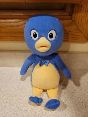 Pablo Ty Peluche Backyardigans 7” De Colección 2004 Azul Relleno Pingüino Defecto Utilería Nostálgico Foto 1 de 4