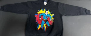 Vintage Superman Stamp Collectibles Sweatshirt Youth S/M - Bild 1 von 7