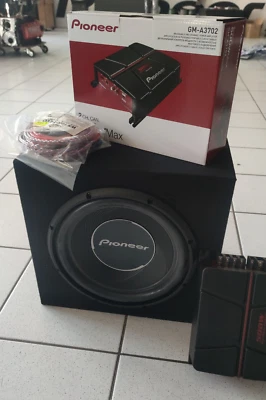 Pioneer GXT-3730 Subwooferpaket mit Kabelsatz 10 qmm Neu von More dB Car Audio - Bild 1 von 4
