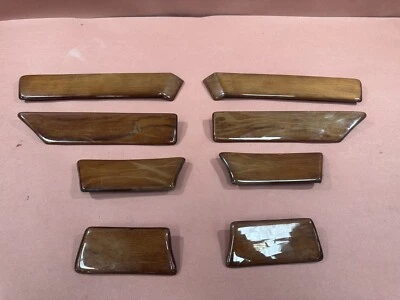 Деревянная отделочная панель двери BMW E34 535I 530I 540I 8 штук для седана от оригинального производителя No90216 - Изображение 1 из 4