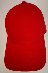 Sportsman RED Ballcap NWOT OSFM Hook and Loop Fastener - Picture 1 of 6