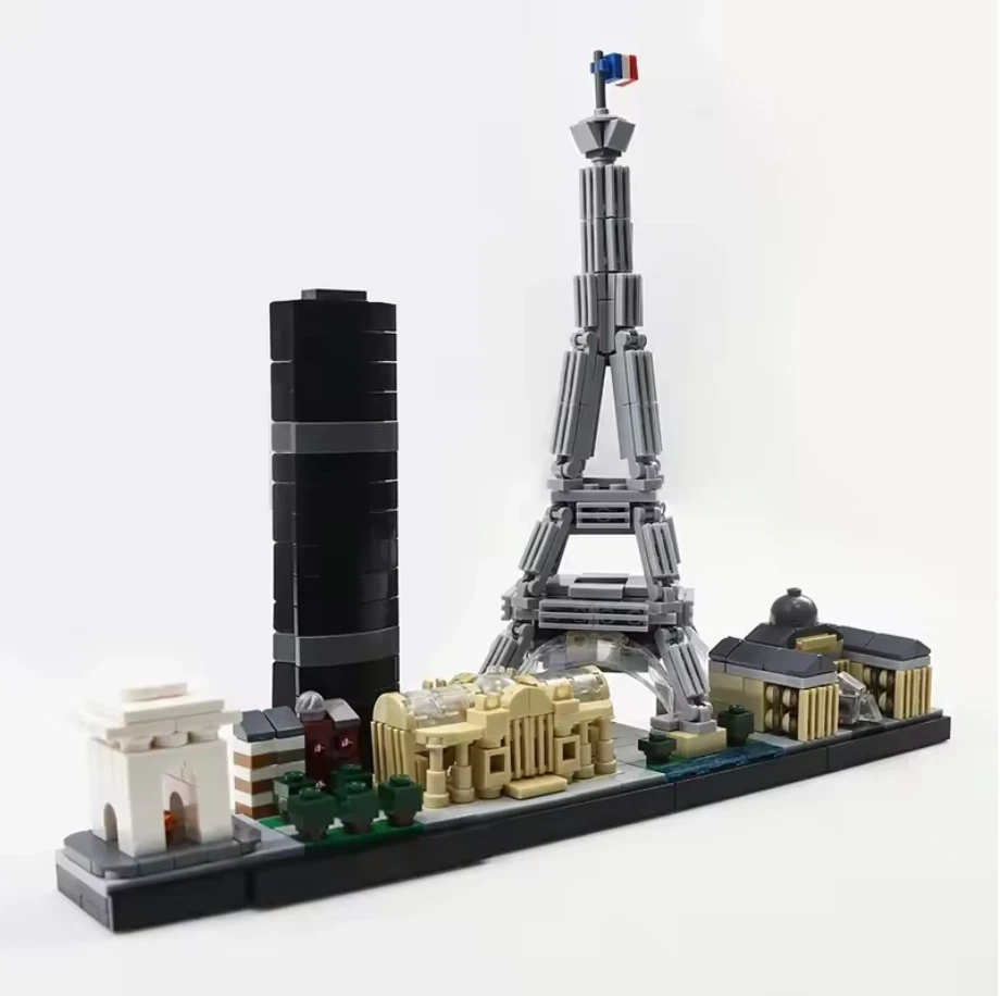ARCHITECTURE: Paris Skyline (649 Pieces) NO BOX - Image 1 of 1