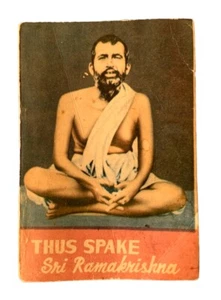 THUS SPAKE SRI RAMAKRISHNA 1984 Pocket Book Rare - Imagen 1 de 5