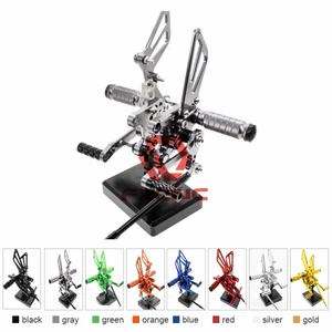 FXCNC CNC Rearset Peg Rest For TL1000S TL1000R 1997-2003 GSX250R 16-2018 - Picture 1 of 25