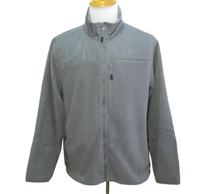 STARTER Men's (Size Large) Gray Athletic Full Zip Fleece Jacket Windbreaker Coat - Picture 1 of 4