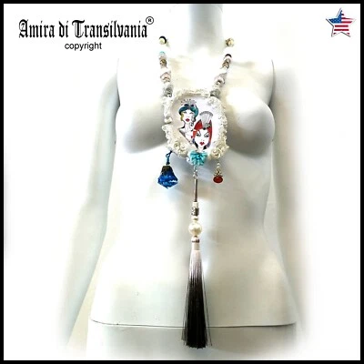 collar de moda art deco nuevo joyería diseño mínimo colgante libertad retro Foto 1 de 4