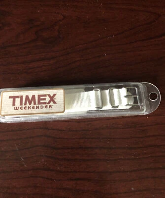 NUEVO Timex Weekender T7B933 TV Blanco Correa Tamaño Mediano. Foto 1 de 3