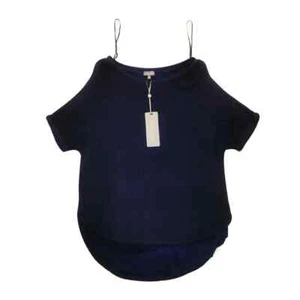 Maglione Phase Eight Macey maglia blu navy XS top scintillante nuovo prezzo consigliato £ 69 | vendita liquida - Foto 1 di 8