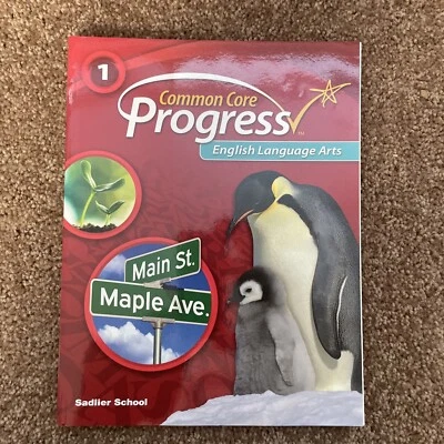Common Core Progress - English Language Arts - Grade 1 - Sadlier School c. 2014 - Image 1 of 3