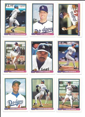 1991 Bowman Baseball Trading Cards / You Choose #s 602 - 702 / mb42 - Image 1 of 4