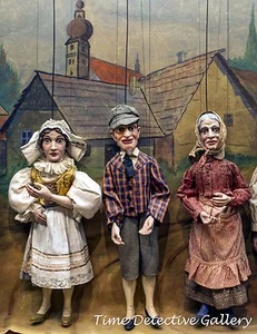 Marionettenpuppen aus der Tschechoslowakei - Giclée Fotodruck - Bild 1 von 1
