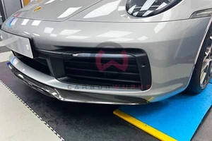Porsche 911 992.1 Carrera Carbon Fibre Front Spoiler Splitter - UK Made - 992 - Picture 1 of 9
