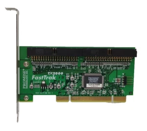 CARTE CONTRÔLEUR RAID PROMISE FASTTRAK TX2000 PCI IDE - Photo 1/4