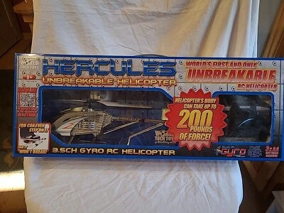 Hercules Unbreakable 3.5CH Gyro RC Remote Control Helicopter PARTS ONLY - Image 1 of 4