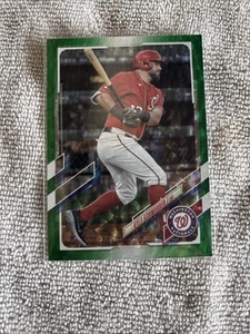 2021 Topps Green Foil Kyle Schwarber #473 169/499 - Bild 1 von 4