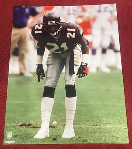 DEION SANDERS 8X10 UNSIGNED PHOTO FILE PHOTOFILE LICENSED ATLANTA FALCONS BRAVES - Picture 1 of 1