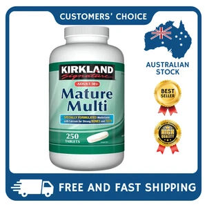 Specially Formulated Mature Multi Vitamin Calcium for Strong Bones Teeth 250 50+ - Picture 1 of 7