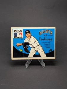 1971 Fleer Baseball 1954 World Series Giants vs Indians Card #52 - Picture 1 of 2
