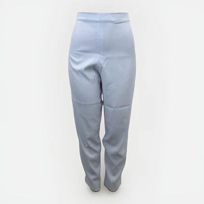 NWT Lauren Vidal Paris Tapered Leg Pants | Light Blue | Women's M/L - Image 1 of 4