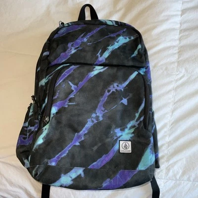 Volcom Roamer 24L Tie Dye Backpack With Multi Pockets And Laptop Sleeve - Image 1 of 4