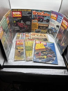 Lot of 13 vintage 1970's Street Scene - Rod & Custom - Street Rod Magazines HOT! - Foto 1 di 15