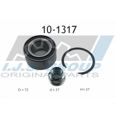 1x ORIGINAL® Ijs Group Radlagersatz Vorne, Links, Rechts für Fiat DOBLO - Bild 1 von 4