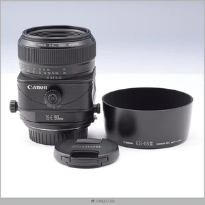 Canon TS-E 90mm F2.8 EF-Mount W/ Hood ES-65lll USED TOP MINT - Picture 1 of 9