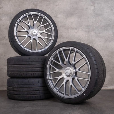 AMG Mercedes C63 & S Felgen 19 Zoll C205 A205 Sommerräder A2054015900 - Bild 1 von 4