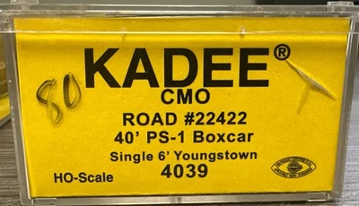 Kadee Cars HO RTR #4039 40’ PS-1 Boxcar CMO #22422 NIB - Image 1 of 4