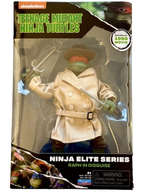 Playmates Nickelodeon Teenage Mutant Ninja Turtles Ninja Elite RAPH IN DISGUISE - Image 1 of 3