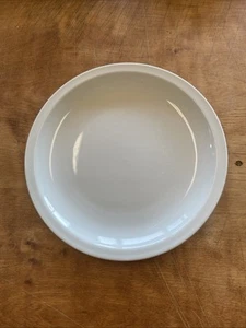 Pottery Barn SUPPERTIME Dinner Plate 10 1/8" Cafeware White 1 ea 8 available - Picture 1 of 3