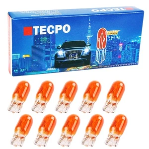 10x TECPO WY5W BLINKER-BIRNEN SEITENBLINKER 12V 5W ORANGE GELB BLINKER BIRNE - Bild 1 von 7