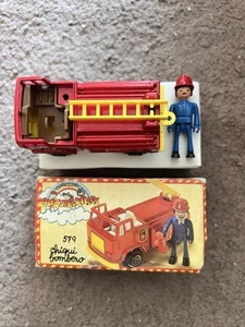 Guisval 579 Chiqui Bombero Vintage Toy Car Spain Fire Truck Chiquival Playmobil - Picture 1 of 2