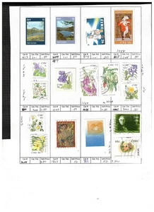 IRELAND R.C.P.** CLEAR OUT 2 PAGE of OVER 35 STAMPS* USED cat $35.+ LOT 303-88 - Picture 1 of 2