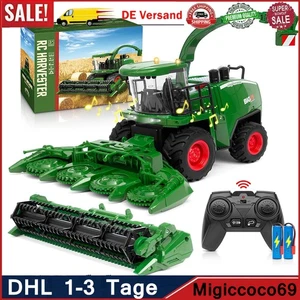 RC-Traktor Mähdrescher ferngesteuert, Mähdrescher Spielzeug ab 3 4 5 6 7 Jahre - Bild 1 von 15
