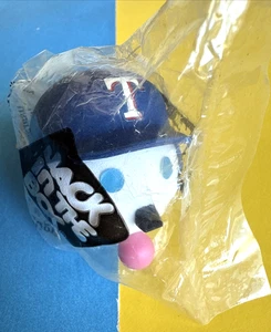 Vintage Jack in the Box Texas Rangers Baseballkappe Antenne Ball versiegelt 2002 - Bild 1 von 7