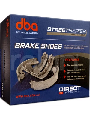 DBA Street Series Brake Shoes 254mm fits Toyota Tarago 2.0 YR21 Supe (DBAS1492) - image 1 of 4