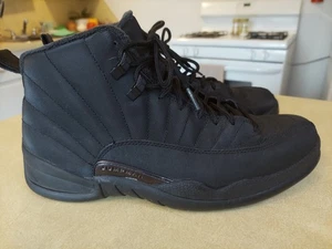 Nike Air Jordan 12 Winterized Triple Black Größe 9,5 BQ6851-001 - Bild 1 von 11