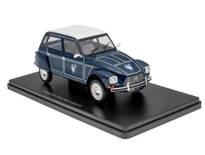 IXO, CITROEN DYANE CABAN 1977 blu, 1/24,  G111V020 - Immagine 1 di 4