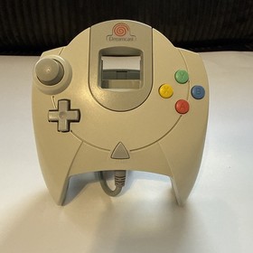Sega Dreamcast Controller HKT-7700 Original White OEM - Fully Cleaned