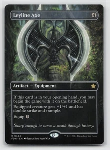 Leyline Axe (Borderless) R Foundations 353 NM - Picture 1 of 2