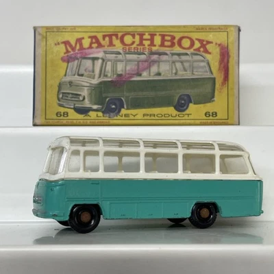 Autobús Mercedes Matchbox Lesney Nº68 DE COLECCIÓN con caja original Foto 1 de 4