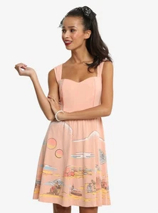 Her Universe 2X Tatooine Star Wars Sweetheart Plus Kleid - Bild 1 von 8